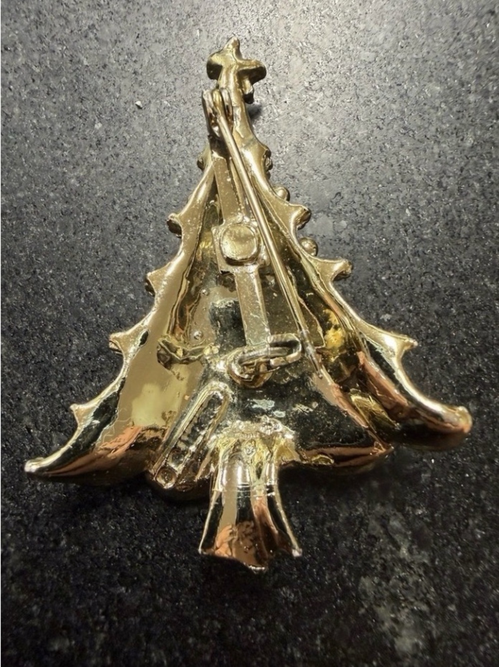 Vintage Gerry’s Christmas Tree Brooch - Picture 3 of 3